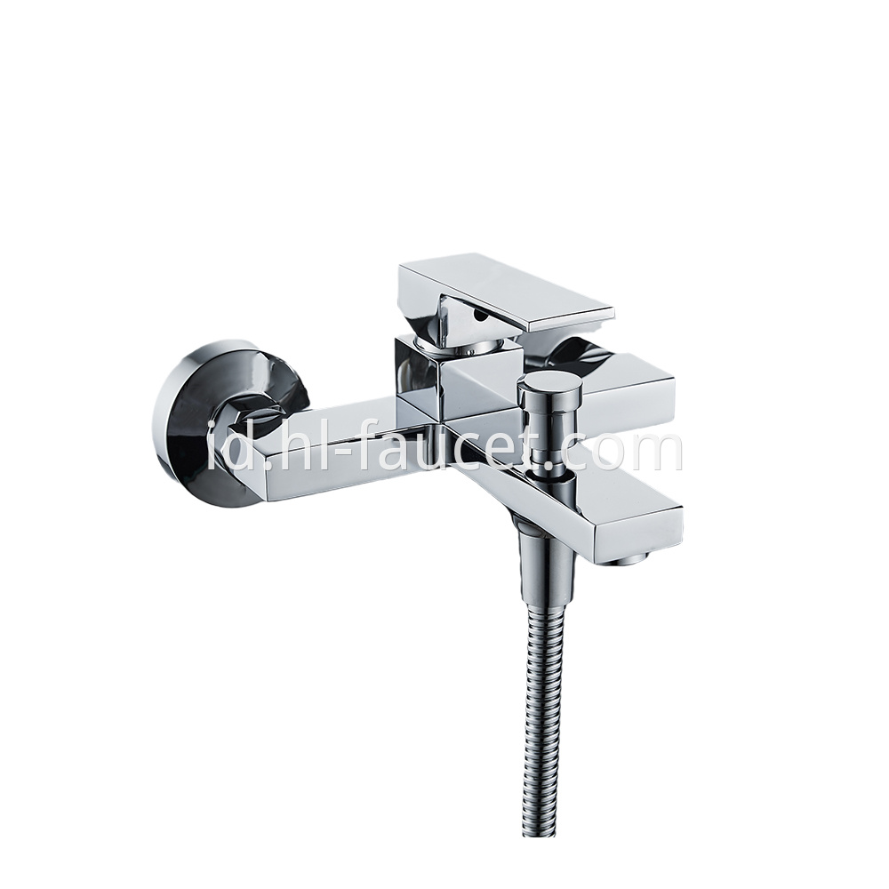 Italy Sanlian Electroplating Shower Bath Faucet